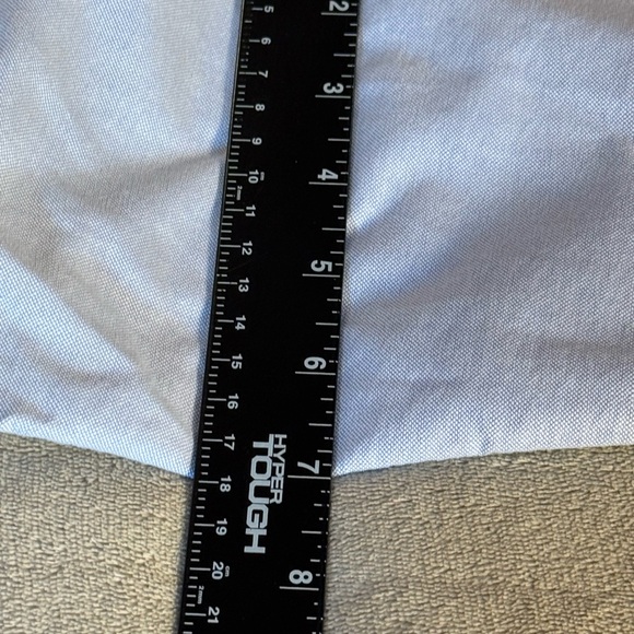 Ralph Lauren Classic Fit Blue Cotton Preppy Oxford Button-Down Shirt Size 8 - Picture 7 of 8